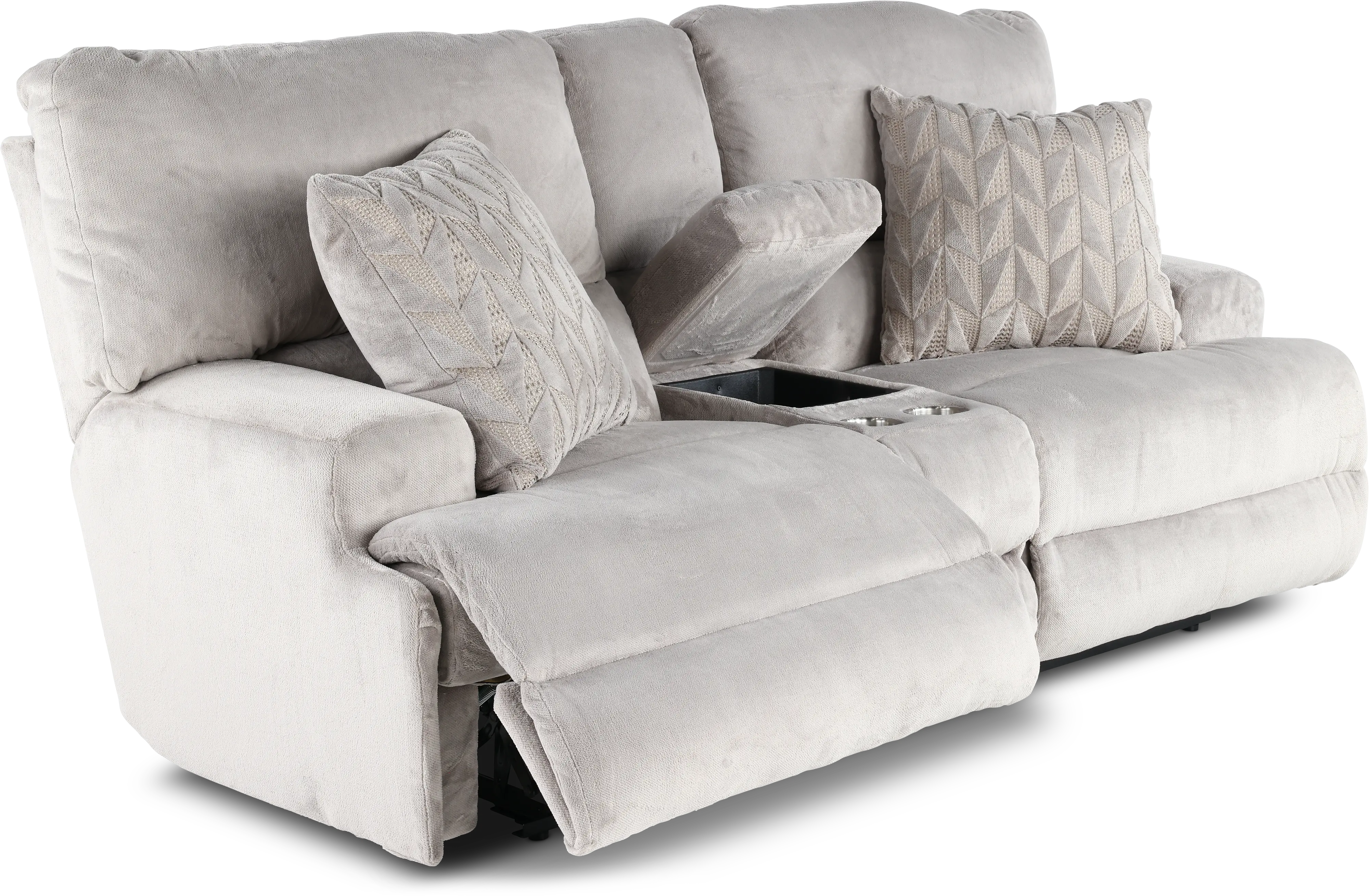 61289/1816-28/2371-28 Renaldo Stone Gray Zero Gravity Power Reclining Loveseat-6