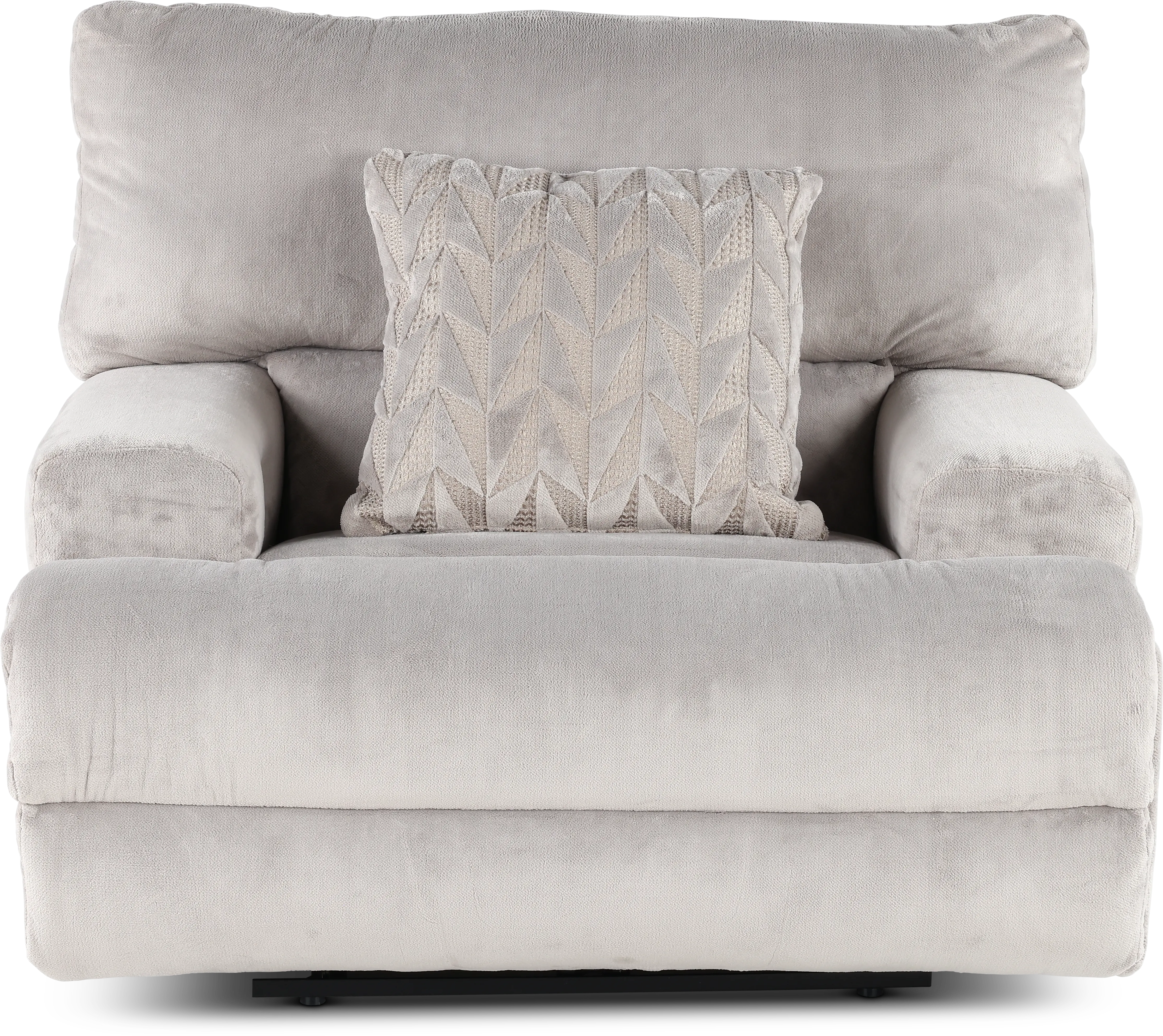 61280-7/1816-28/2371-28 Renaldo Light Gray Extra-Wide Power Recliner-4