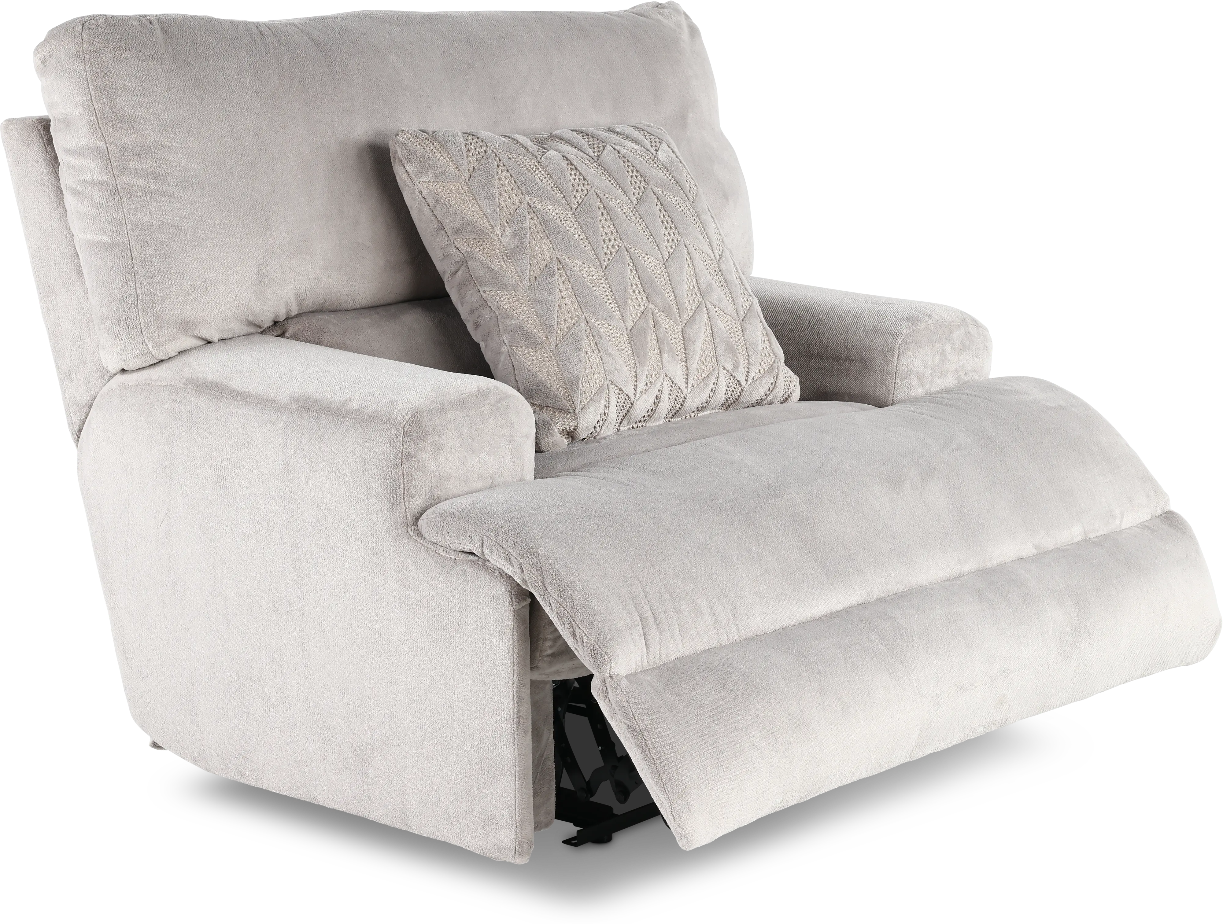 61280-7/1816-28/2371-28 Renaldo Light Gray Extra-Wide Power Recliner-6