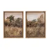 Assorted 21 Inch Nature Framed Art