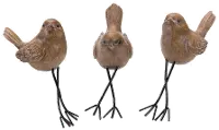 Assorted Sitting Bird Figurine
