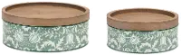 Small Round Sage Green Deco Box