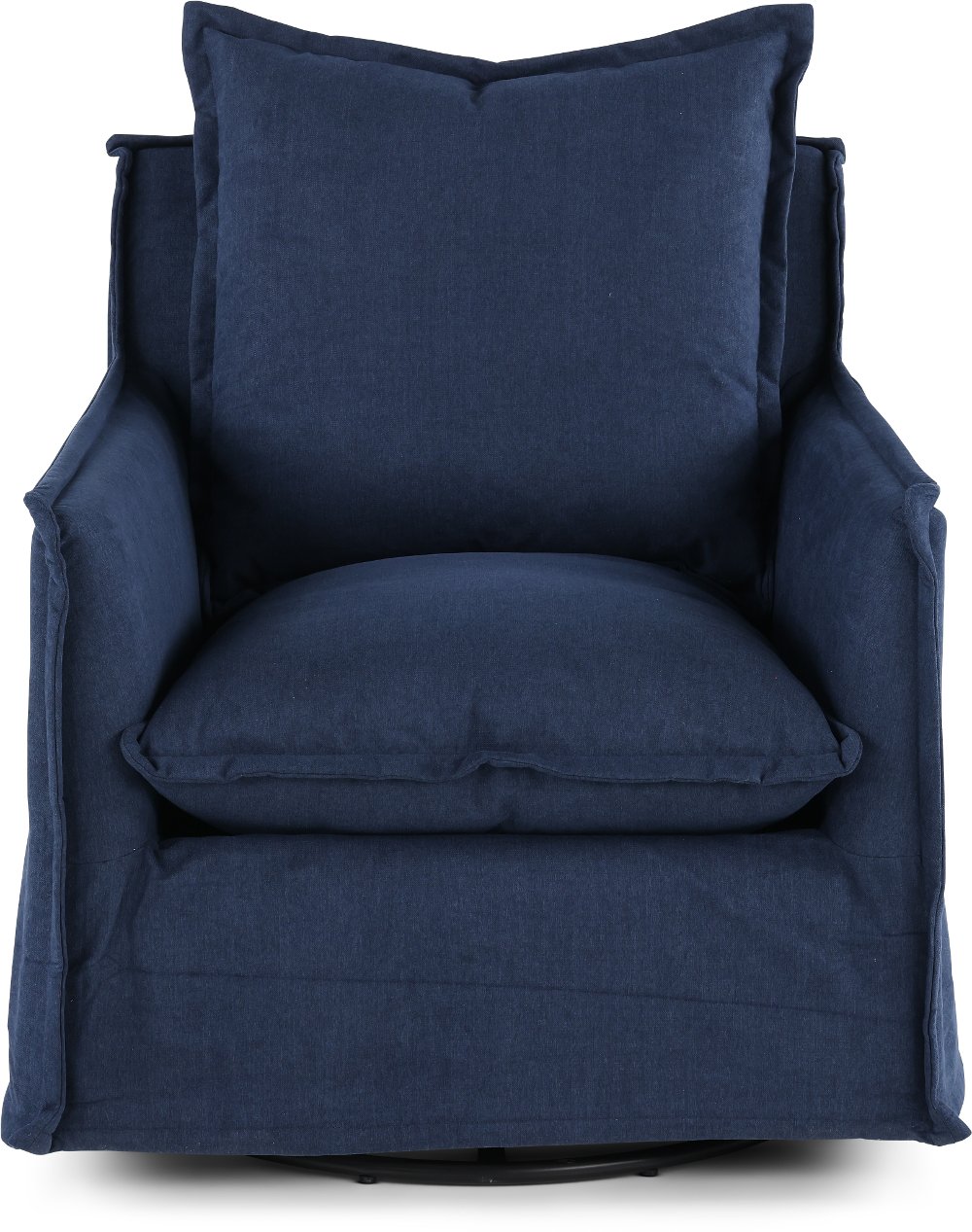 Gala Navy Swivel Glider