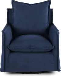 Gala Navy Swivel Glider