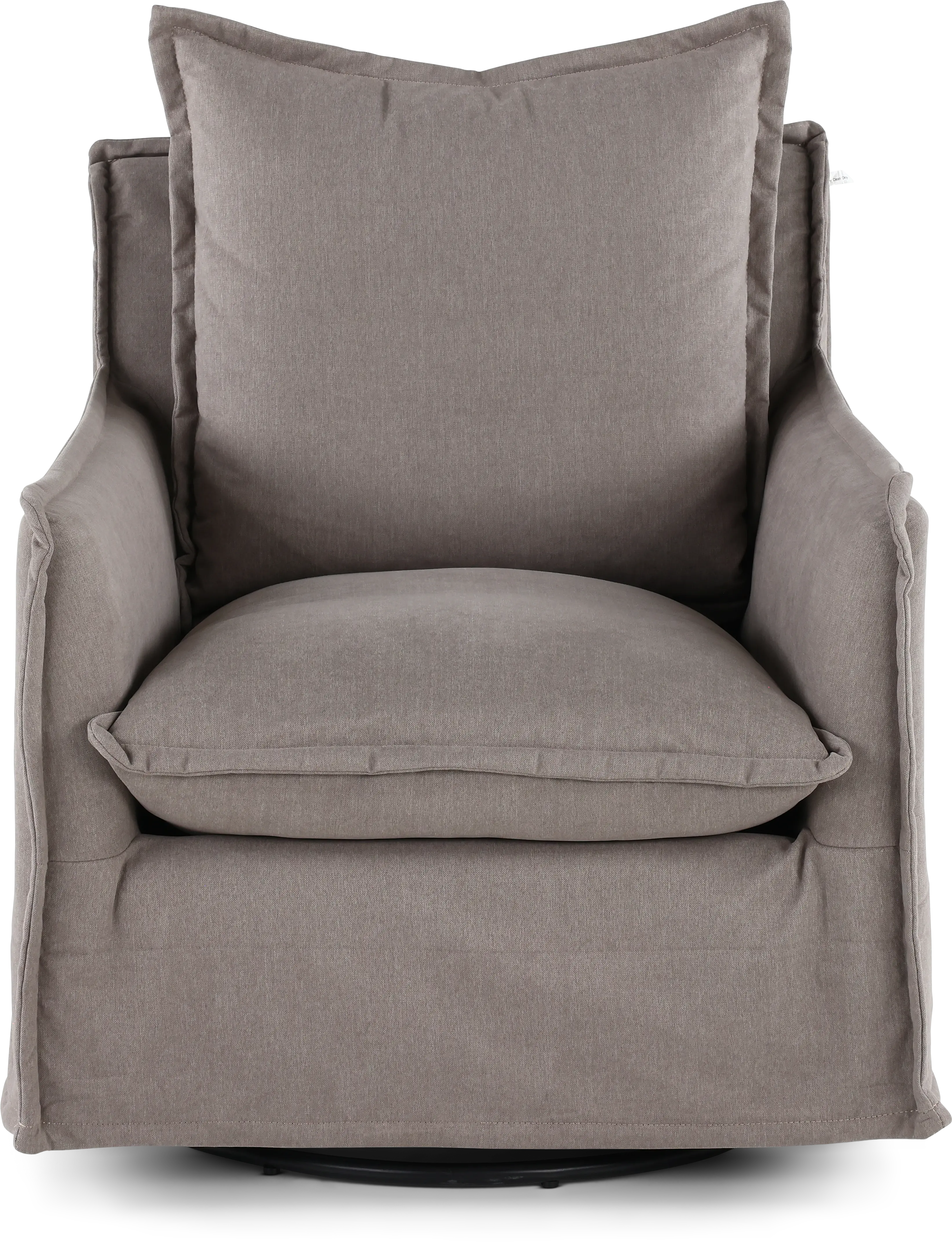Gala Light Brown Swivel Glider-1