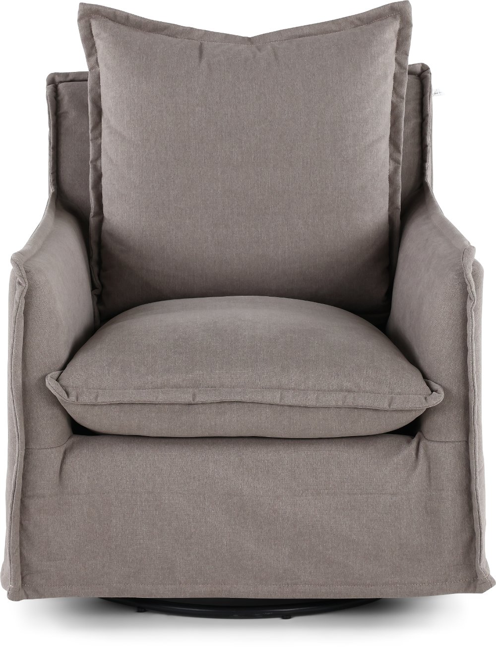 Gala Light Brown Swivel Glider