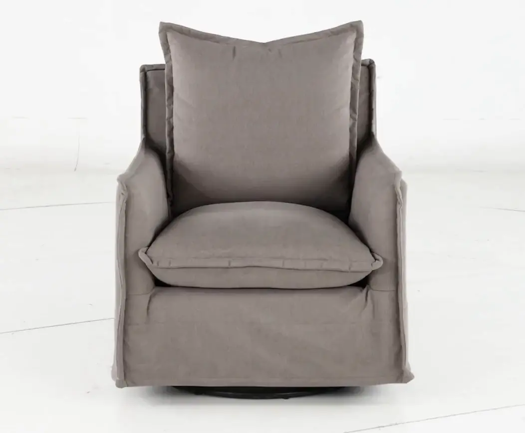 Gala Light Brown Swivel Glider-5