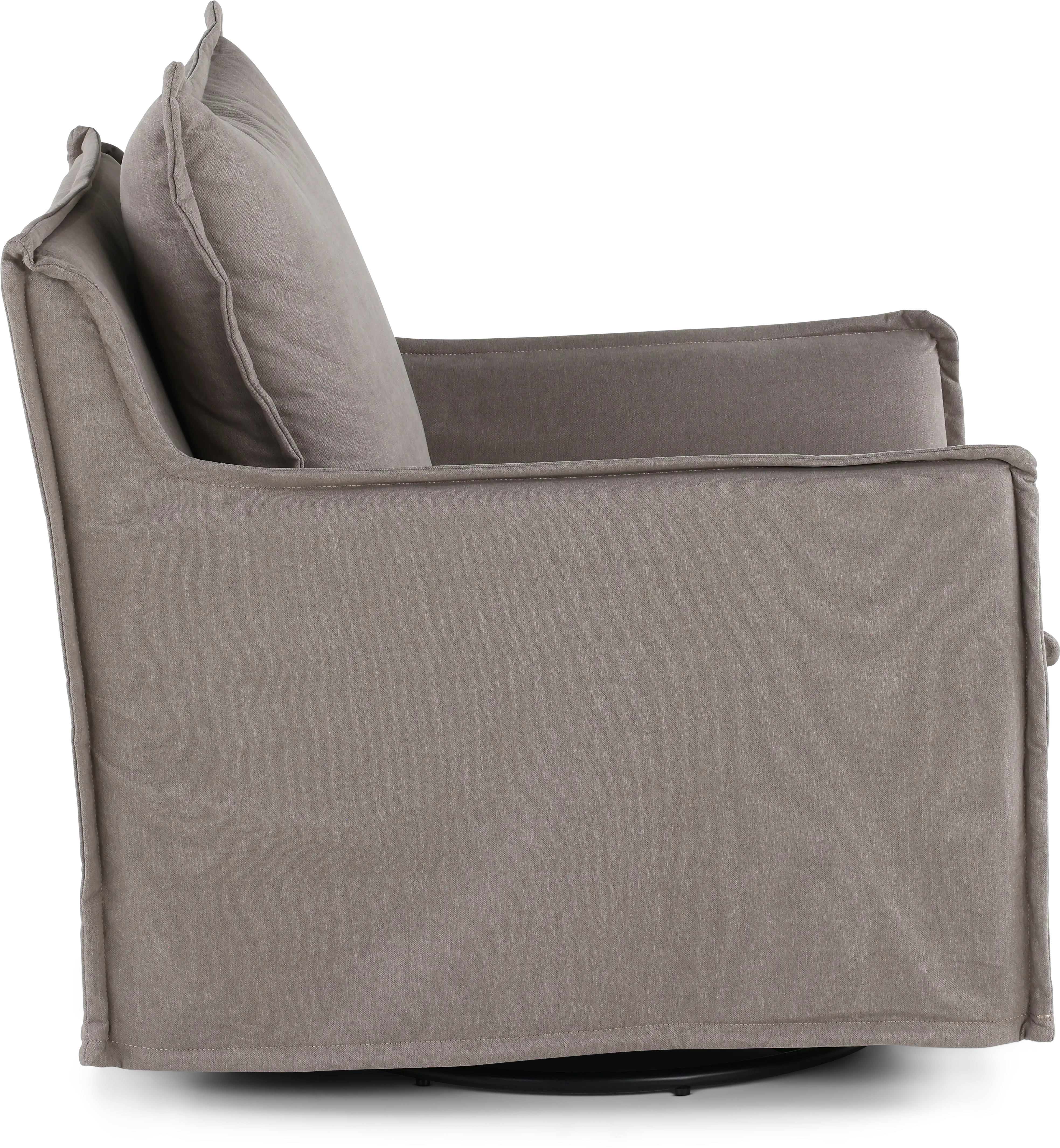 Gala Light Brown Swivel Glider-6