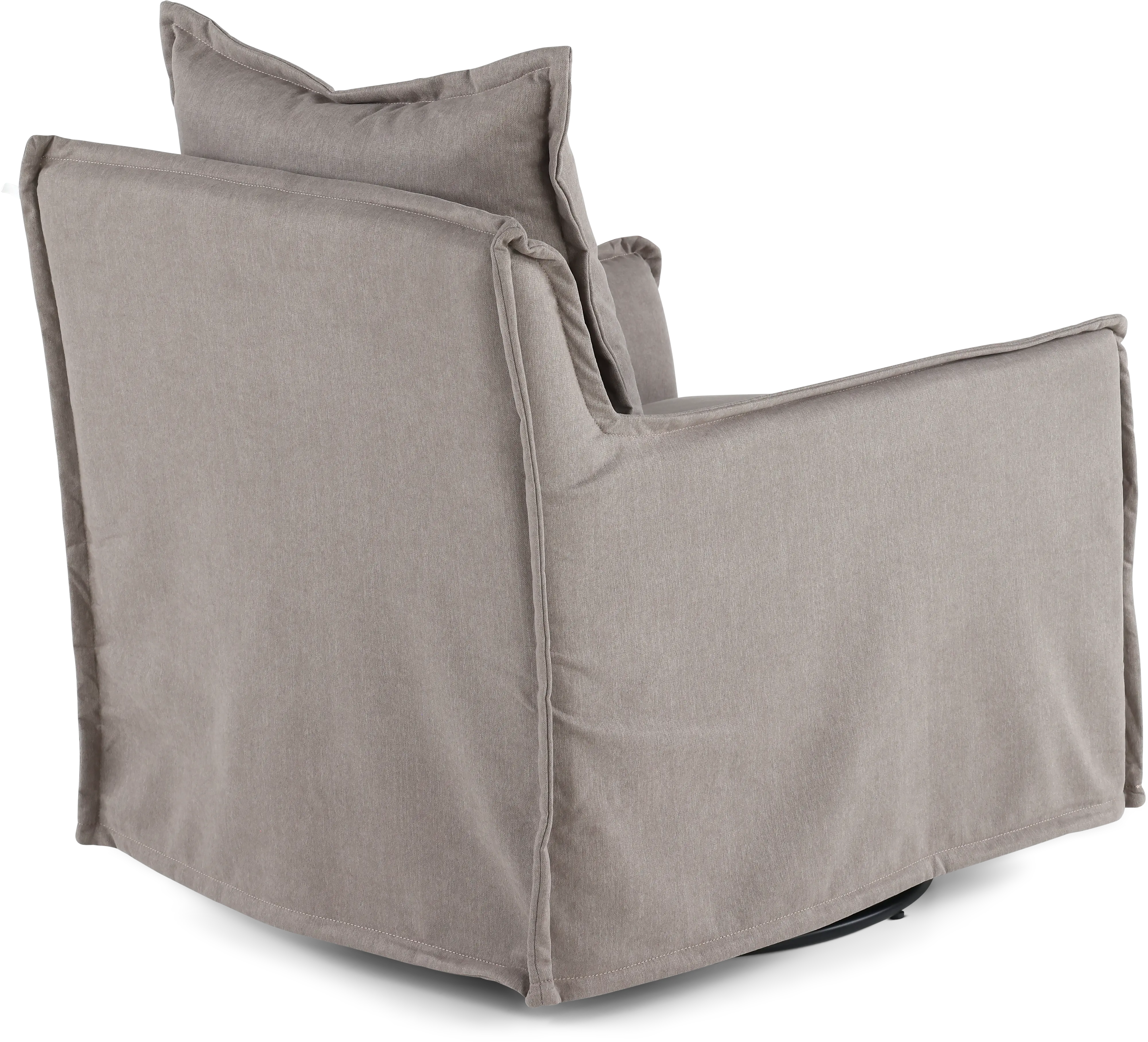 Gala Light Brown Swivel Glider-7