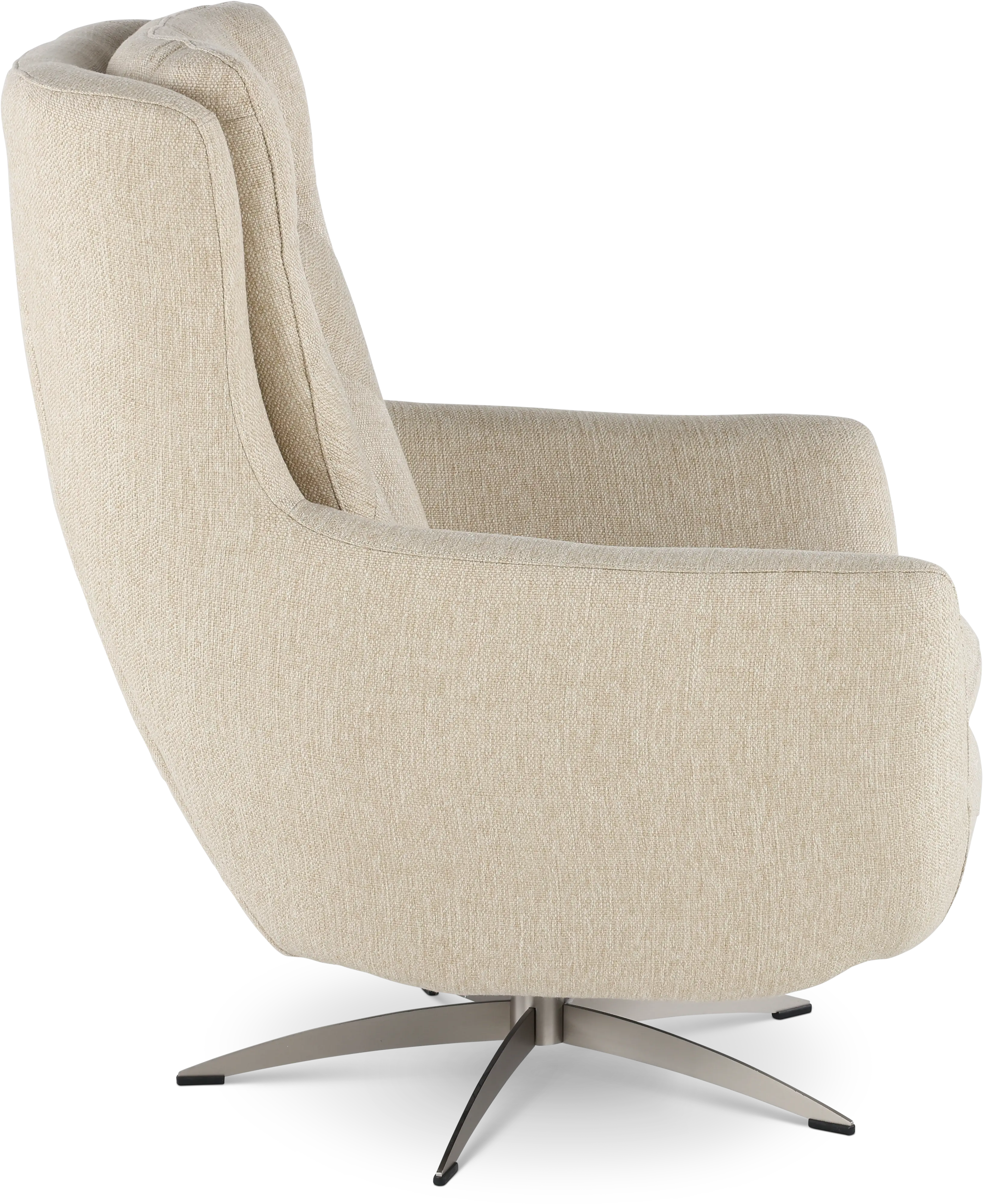 Meg Cream Swivel Accent Chair-6
