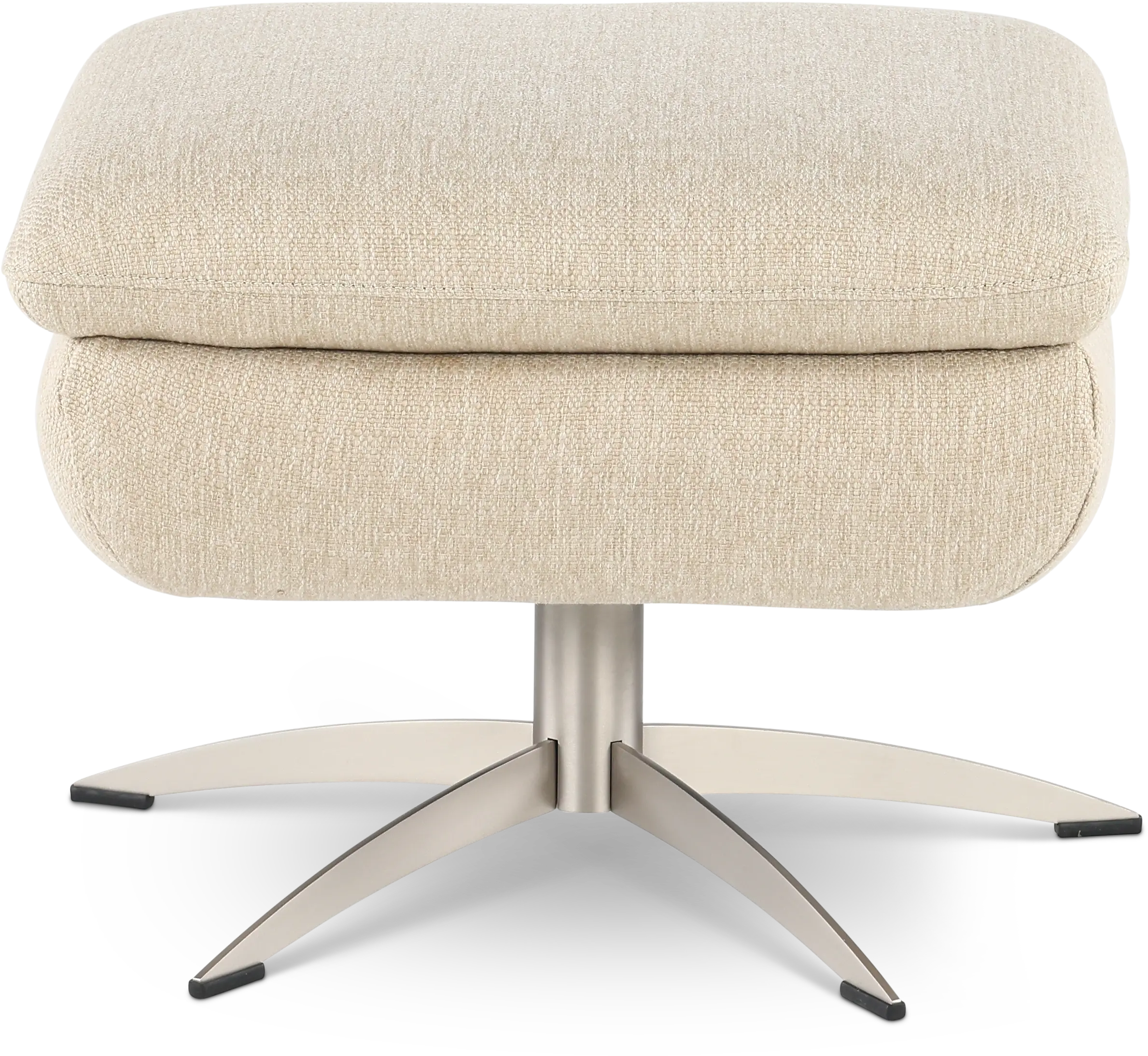 Meg Cream Ottoman-1