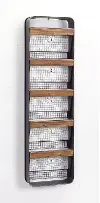 36  Metal and Wood Hanger