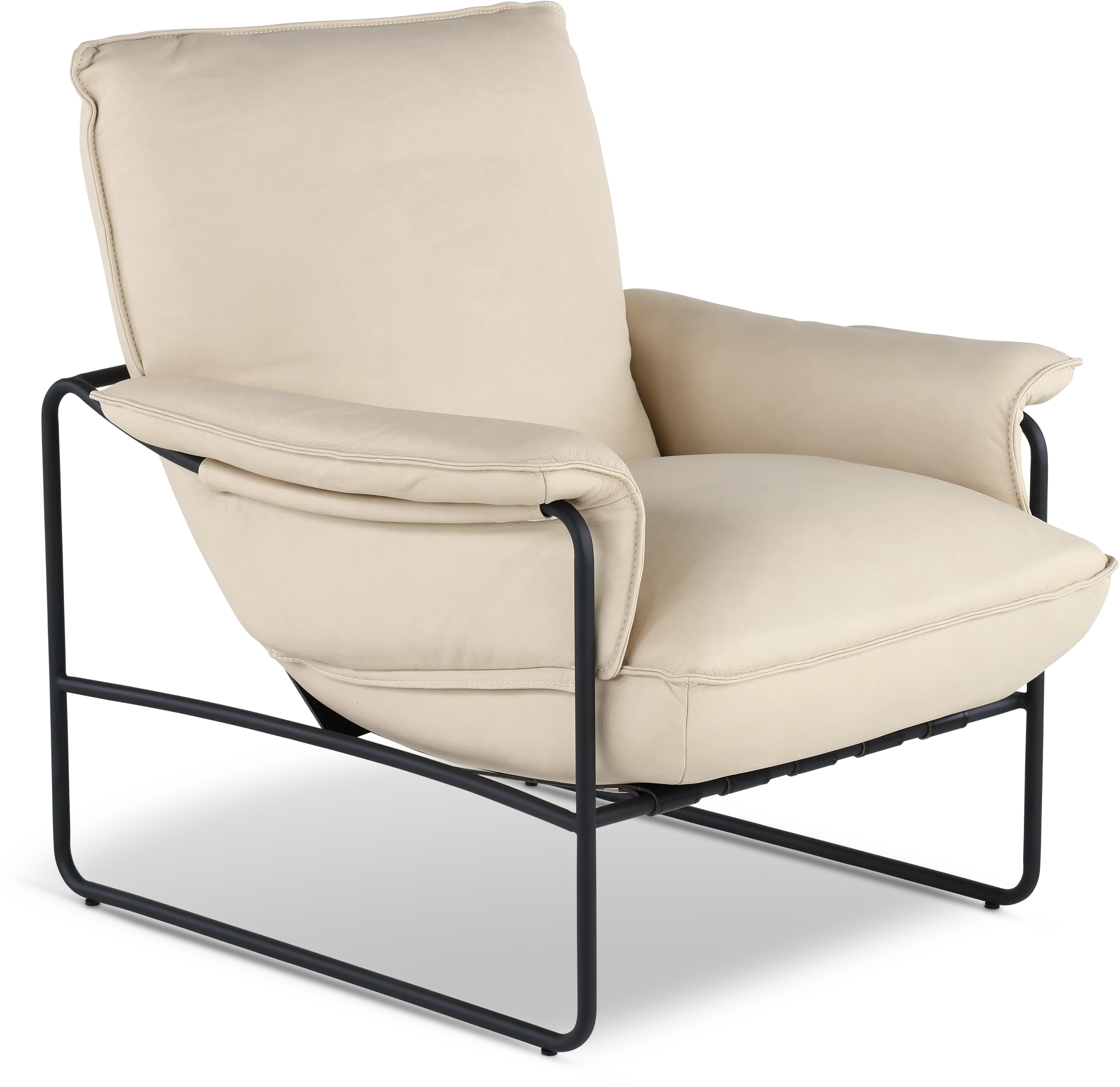 Arizona Chalk Light Cream Accent Chair-1