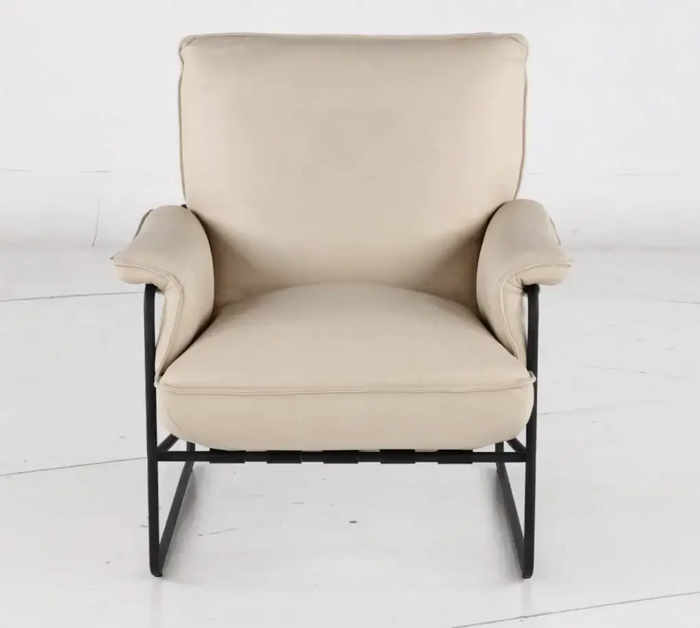 Arizona Chalk Light Cream Accent Chair-7