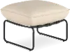 Arizona Chalk Light Cream Ottoman