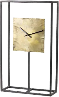Iron and Copper Clock