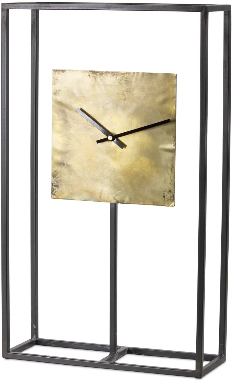 Iron and Copper Clock