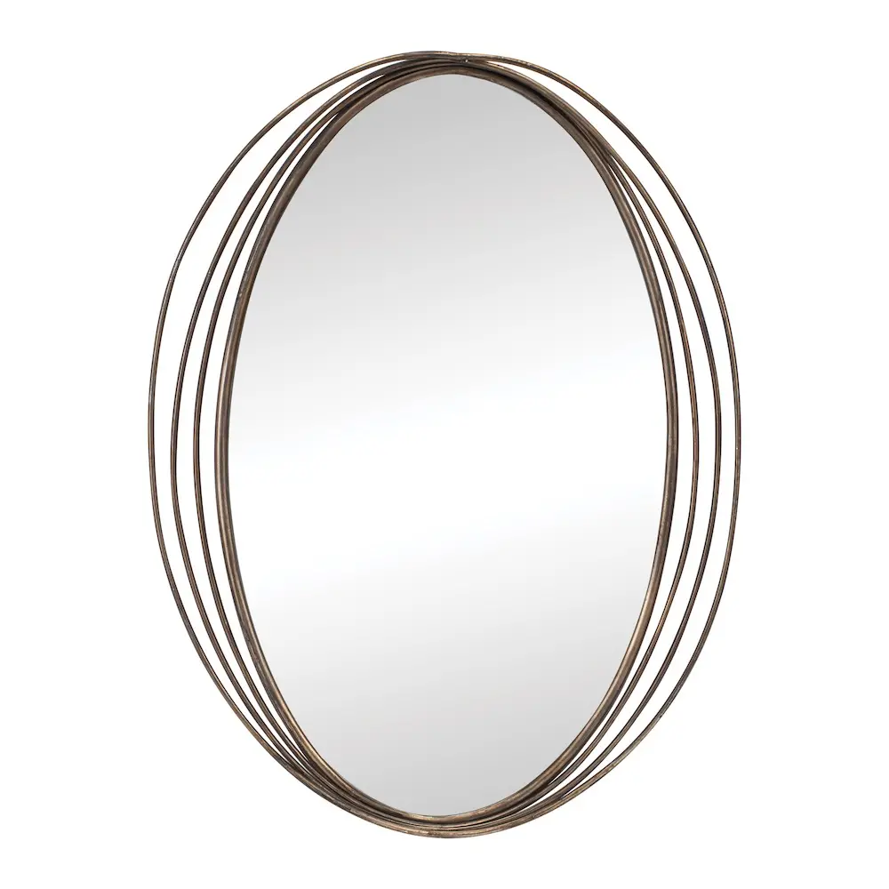 30 Inch Metal Wall Mirror-1