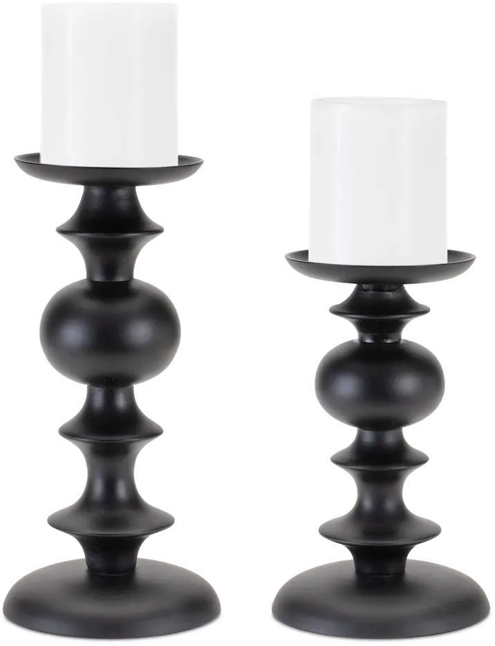 Large Aluminum Candle Holder-1