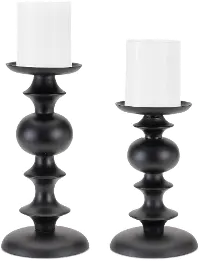 Large Aluminum Candle Holder