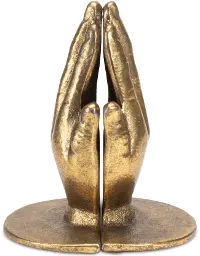 Gold Assorted Praying Hands Bookends