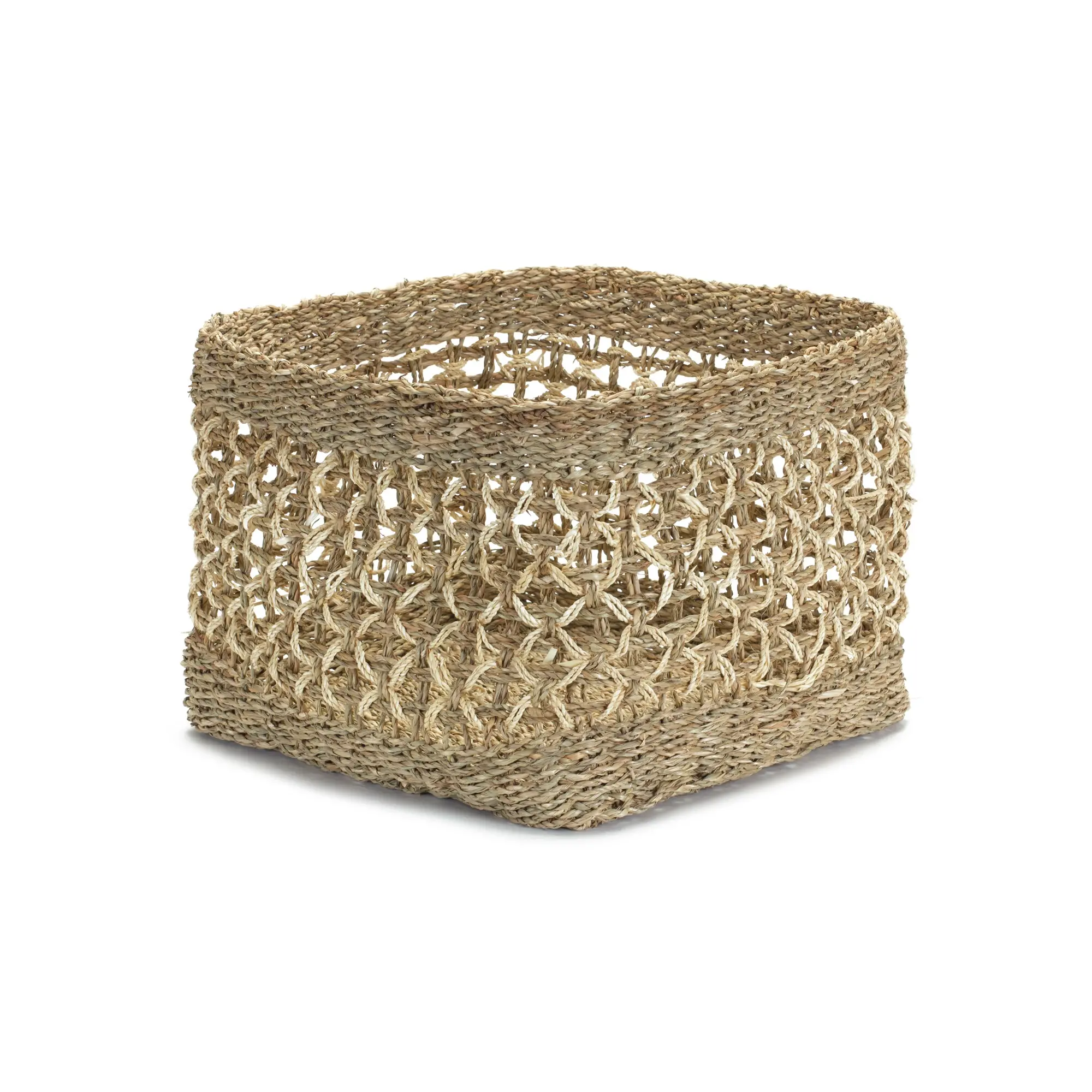 Medium 10 Inch Seagrass Basket-1