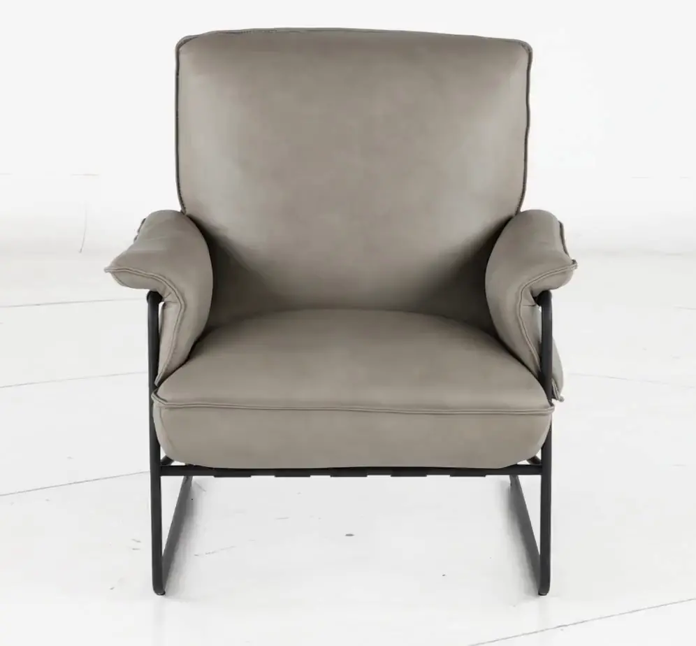 Arizona Thunder Taupe Accent Chair-5