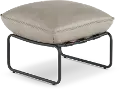 Arizona Thunder Taupe Ottoman