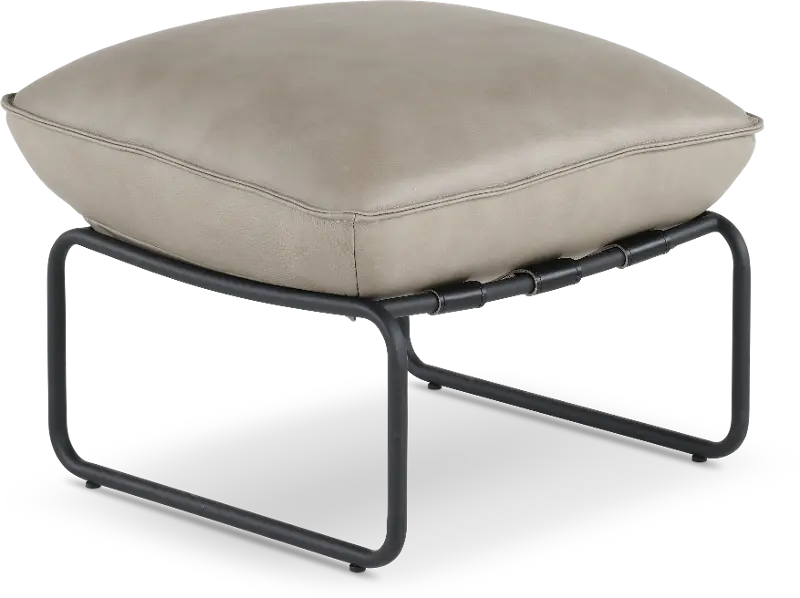 Arizona Thunder Taupe Ottoman