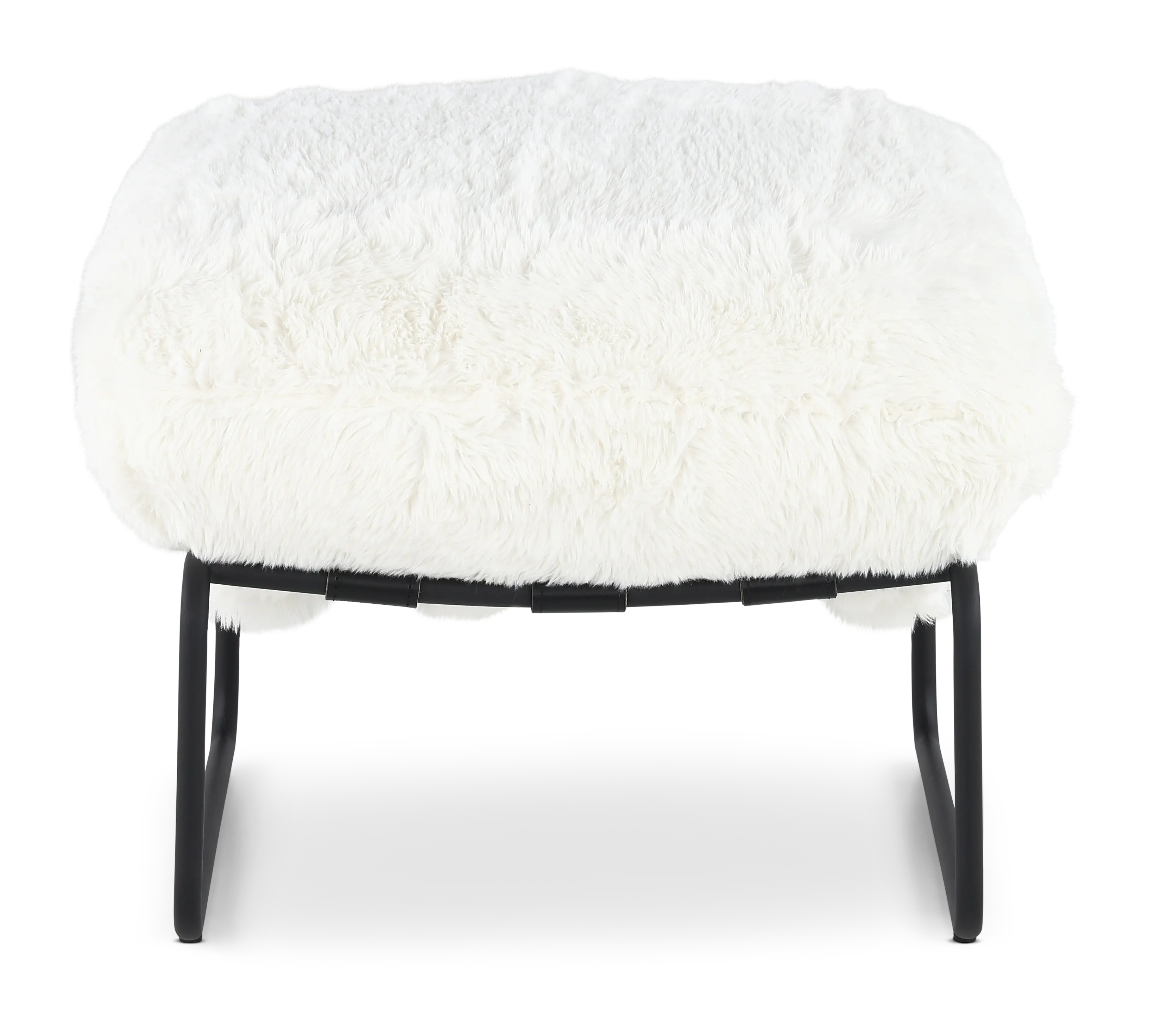 Stephanie Natural White Ottoman-1