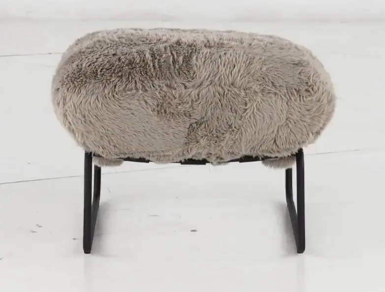 Stephanie Granite Gray Accent Ottoman-7
