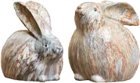 Assorted Sitting Rabbits