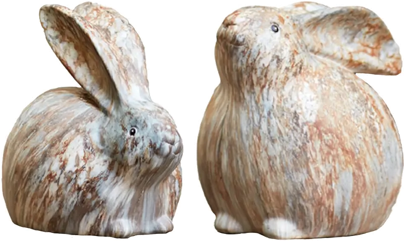 Assorted Sitting Rabbits