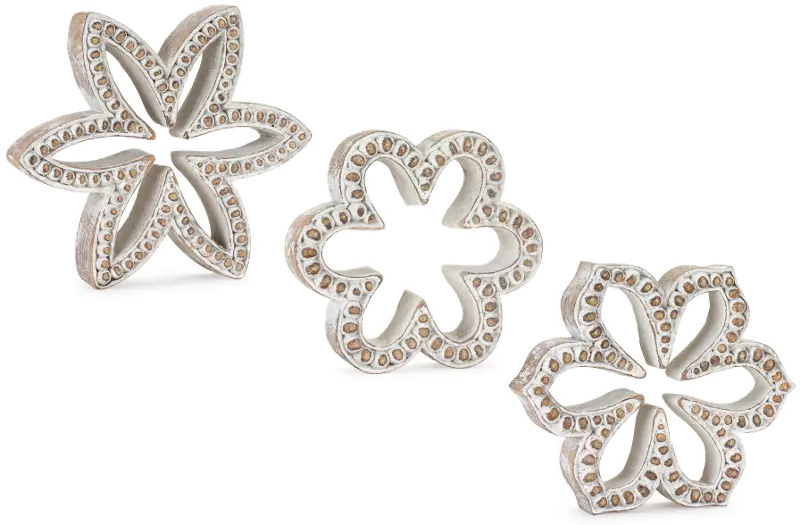 Assorted Flower Outline Decor