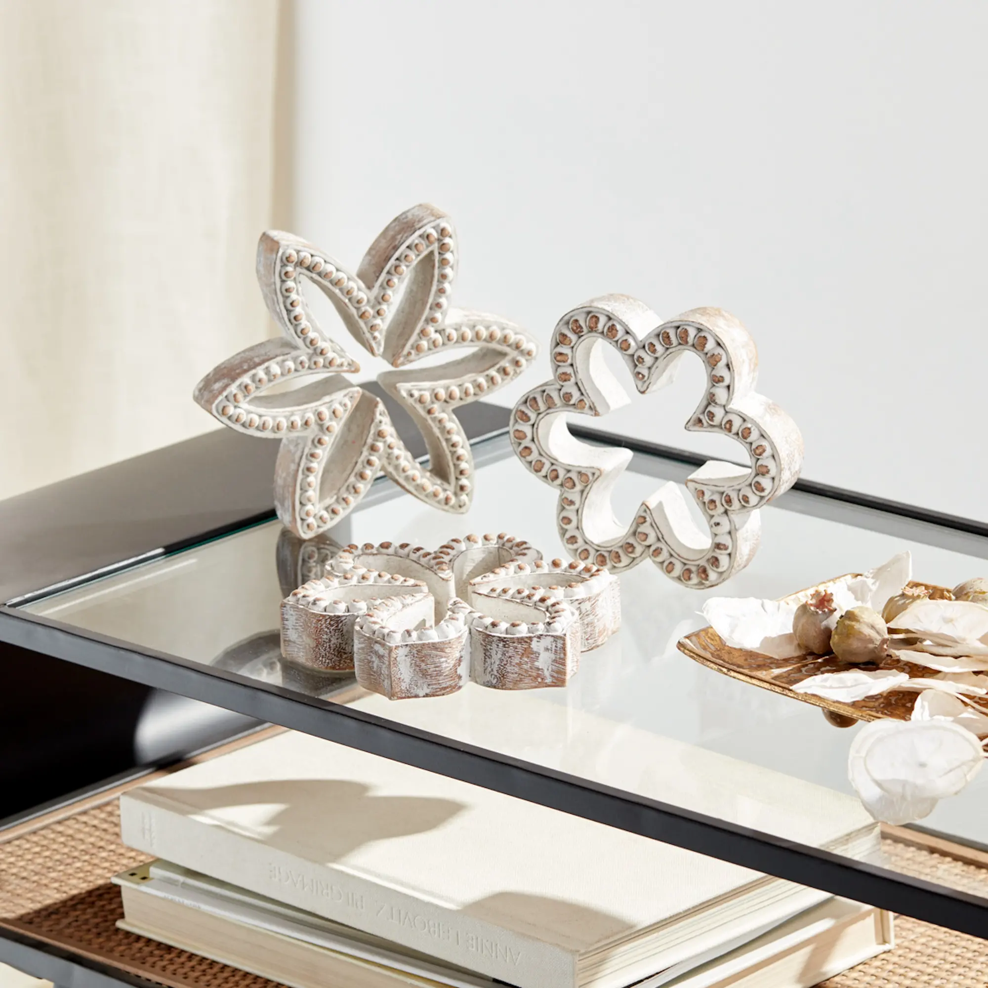 Assorted Flower Outline Decor-2