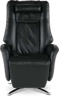 Zen Black Massage Power Recliner