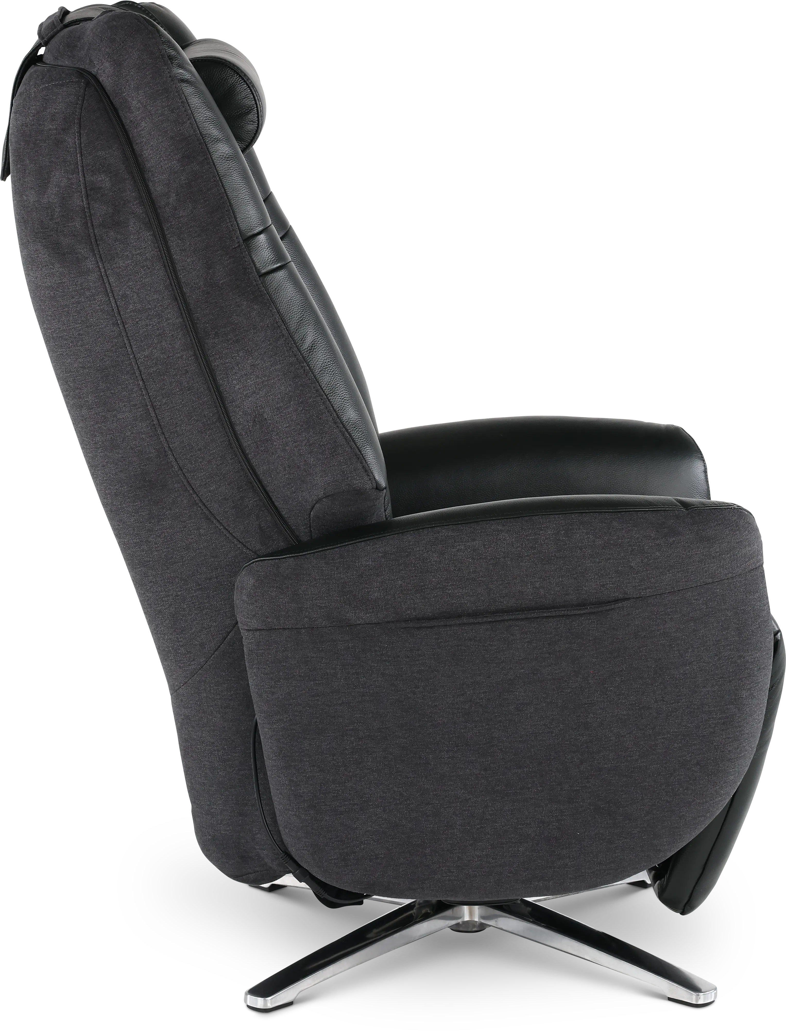 Zen Black Massage Power Recliner-8