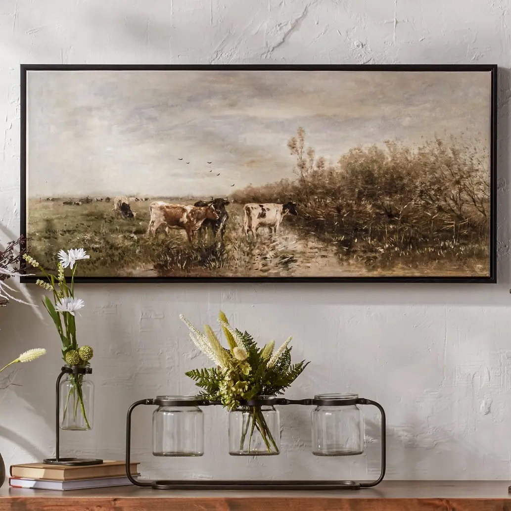 Cow and Stream Print-2