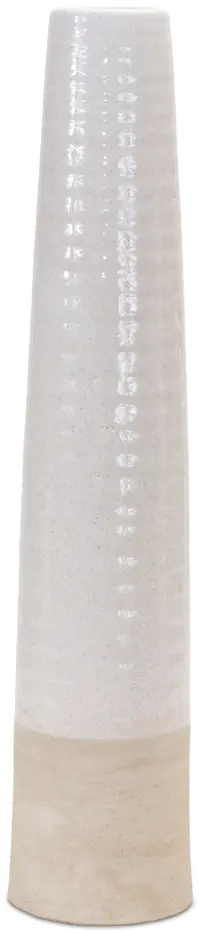 Large 23.5 Inch Stoneware Vase