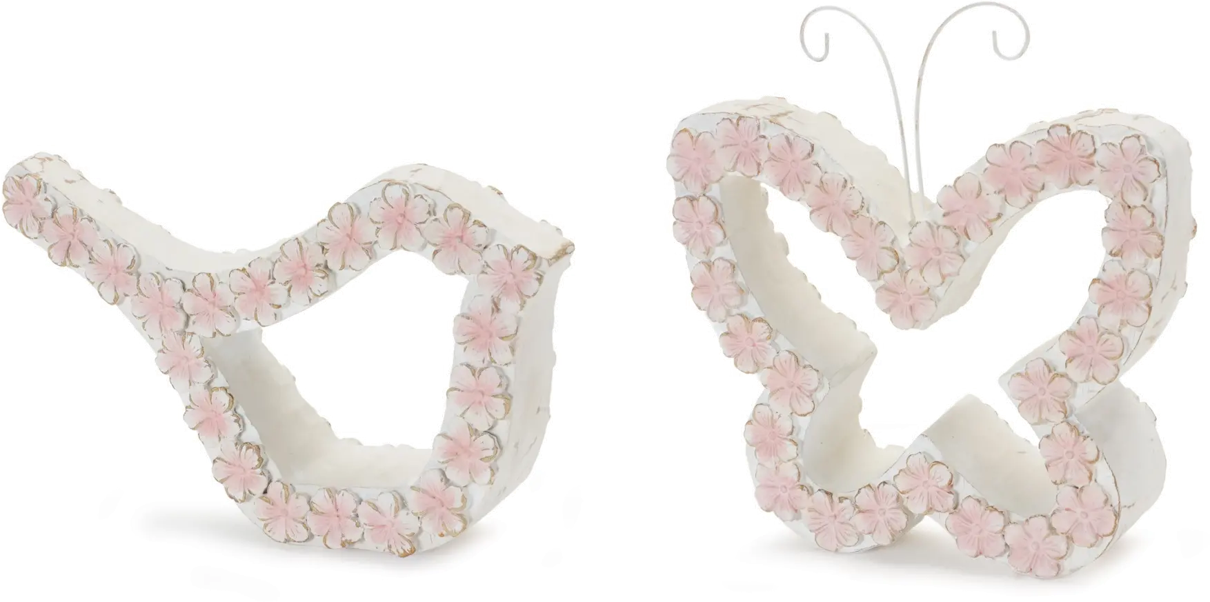 Assorted Bird or Butterfly Outline Decor-1