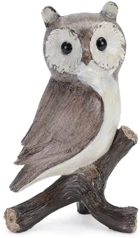 6.5 Inch Owl on Branch Figurine