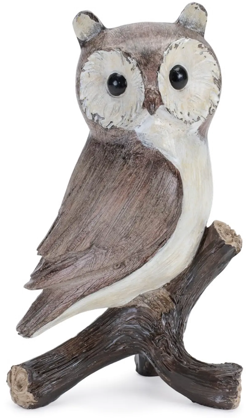 6.5 Inch Owl on Branch Figurine