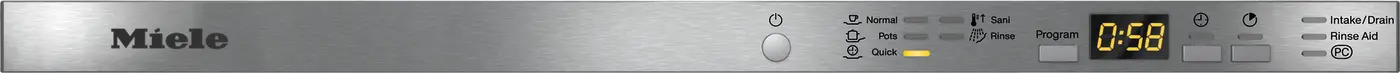 Miele Top Control Dishwasher - Stainless Steel-5
