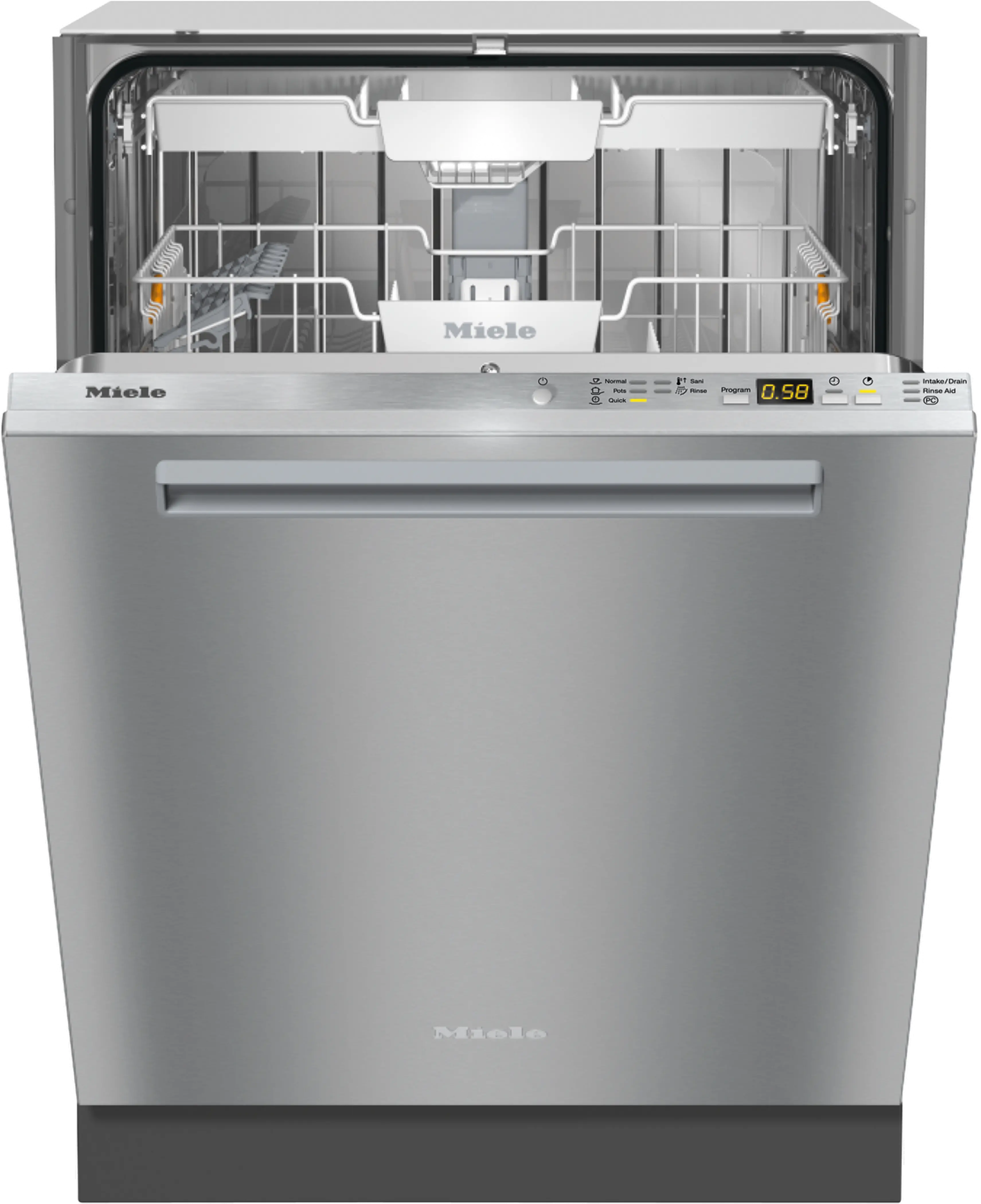 Miele Top Control Dishwasher - Stainless Steel-6