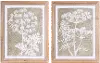 Assorted Floral Wall Art Print with Wood Frame