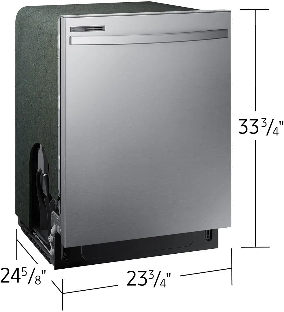DW80CG4021SR Samsung Top Control Dishwasher - Stainless Steel-3