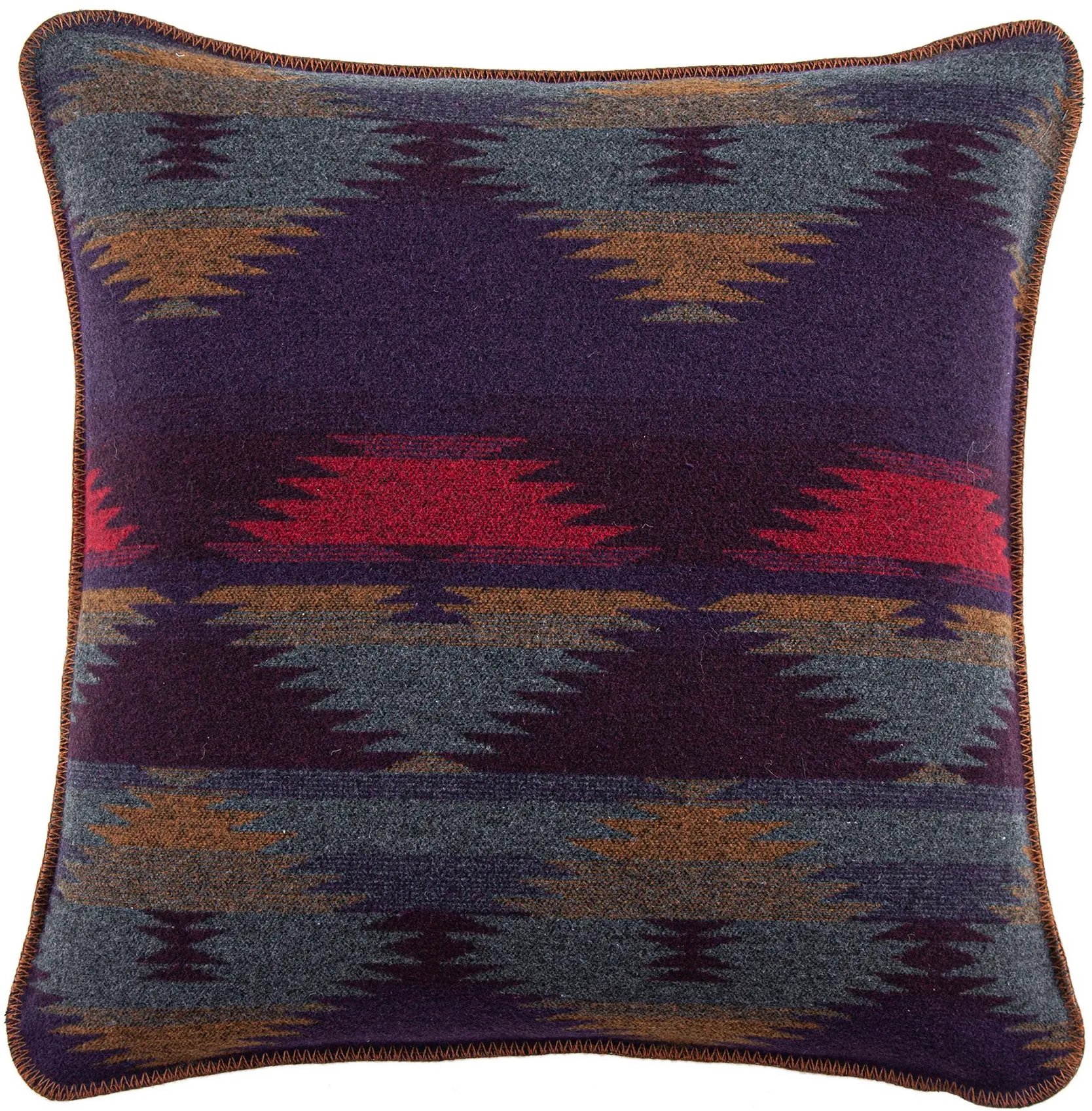 Gila Wool Blend Square Pillow-1