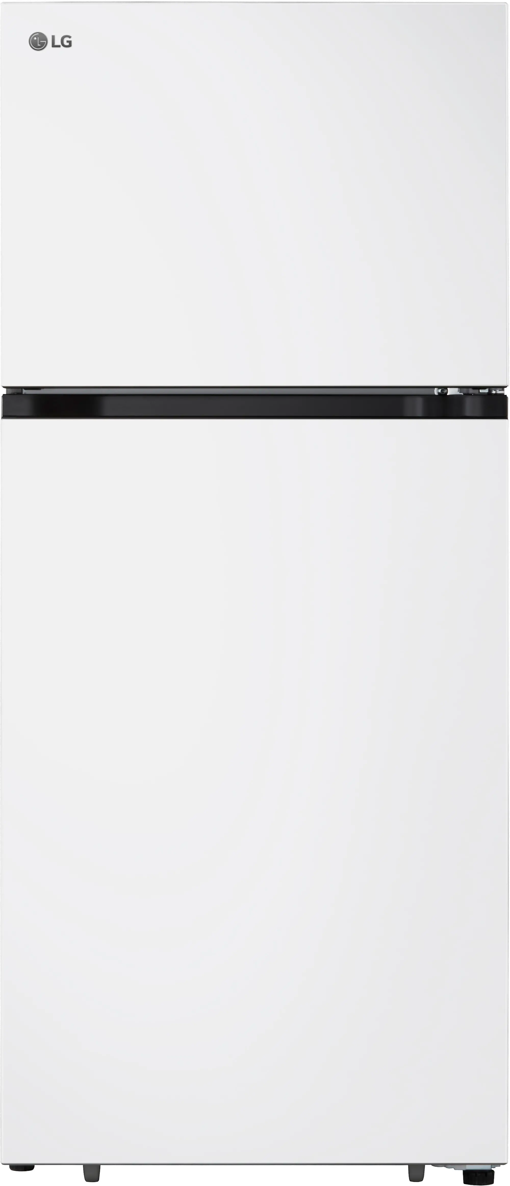 LG 17.5 Cu Ft Top Mount Garage-Ready Refrigerator - White | RC Willey