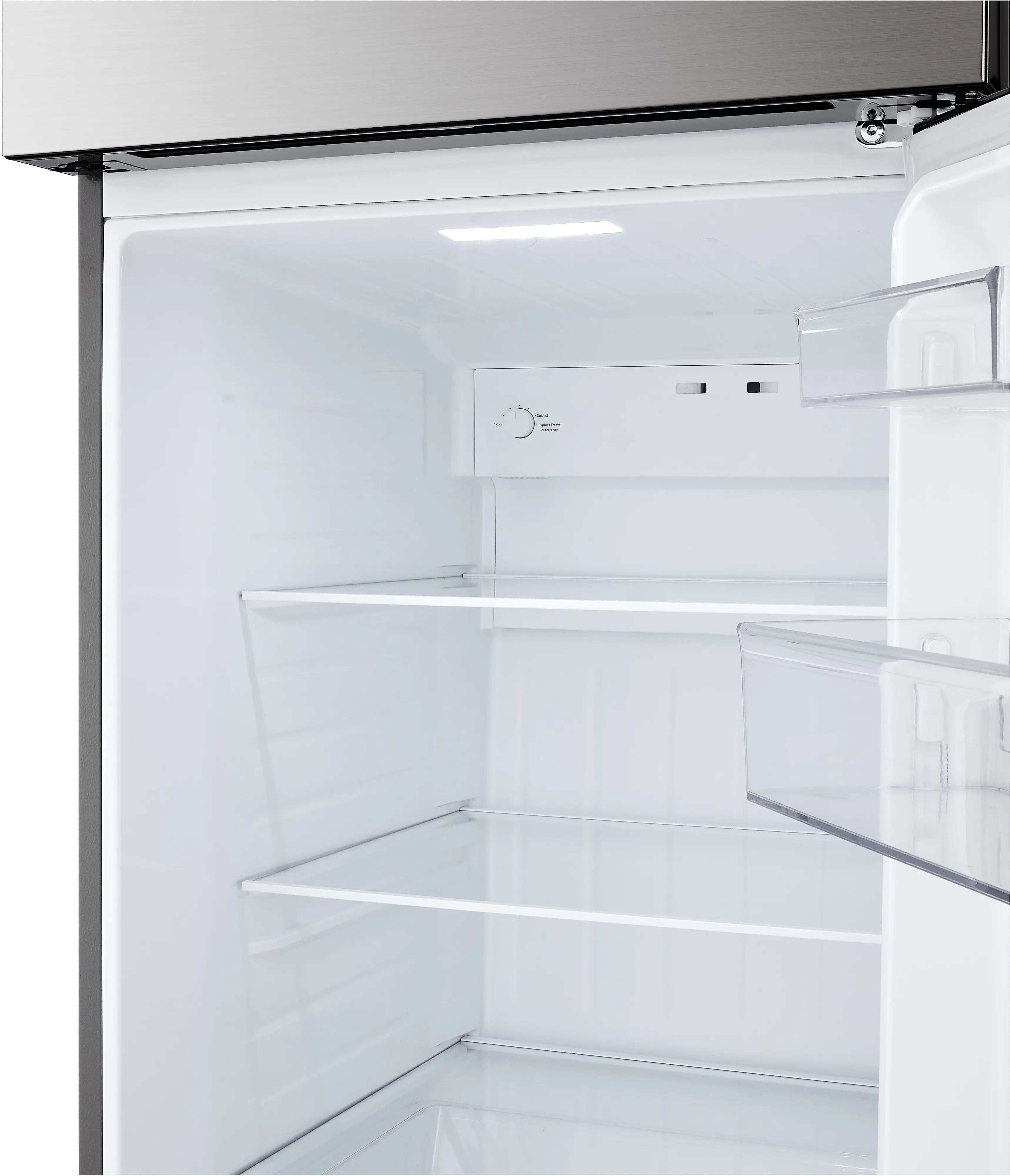 LT18S2100S LG 17.5 Cu Ft Top Mount Garage-Ready Refrigerator - Stainless Steel-6