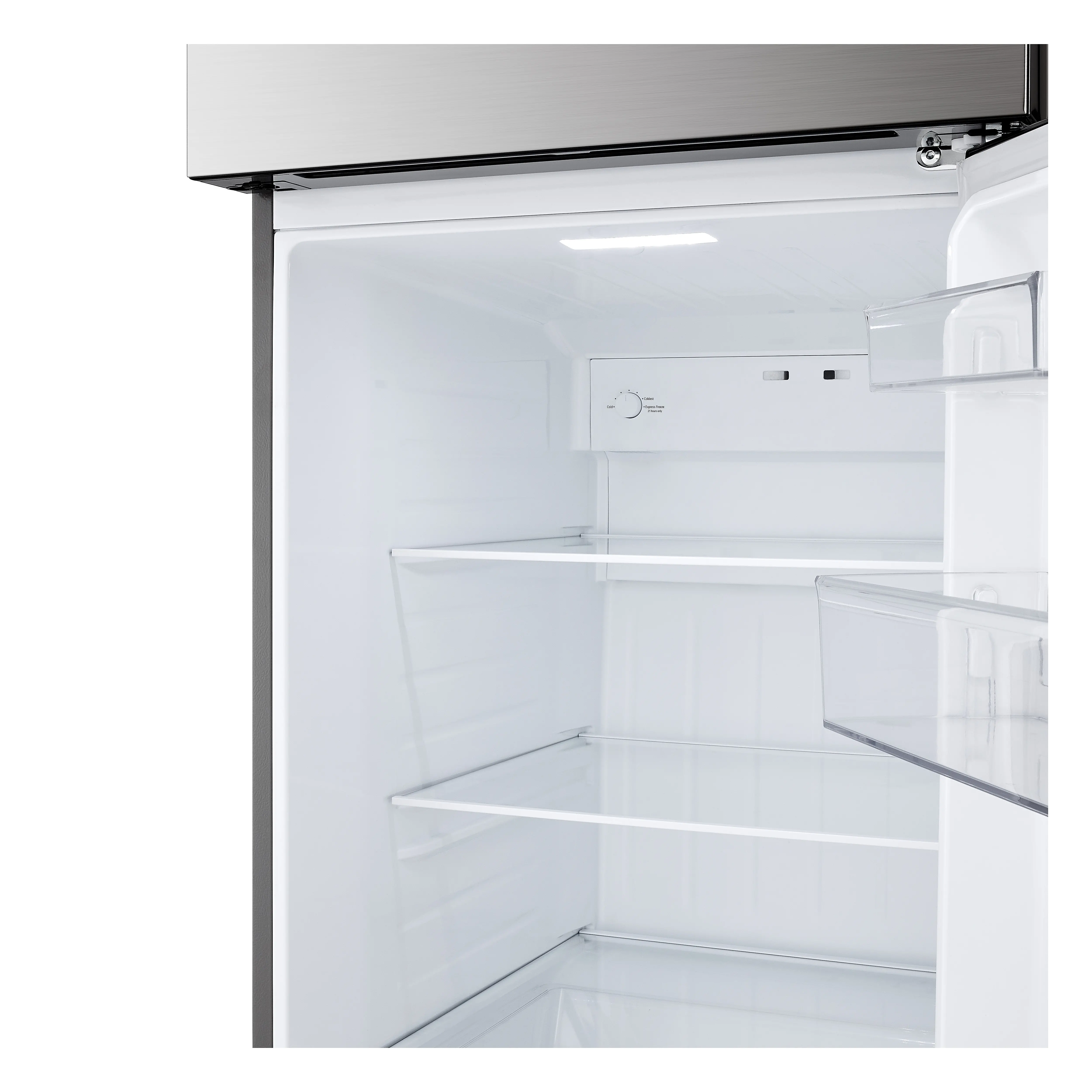 LT18S2100S LG 17.5 Cu Ft Top Mount Garage-Ready Refrigerator - Stainless Steel-7